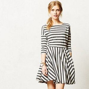 Anthropologie | Striped Midday Dress by Puella  | Size S